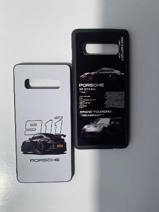Samsung S10 plus Porsche 911 White  & Black  For  Just